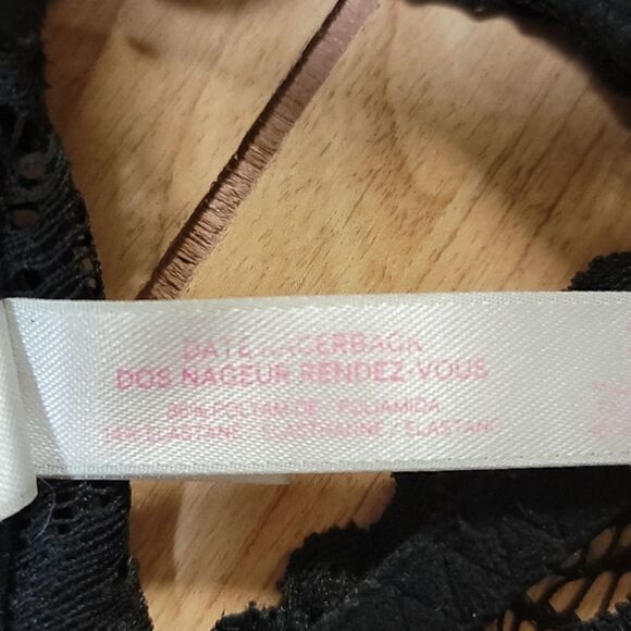 PINK VICTORIA'S SECRET DATE RACERBACK LACE BRA - Picture 5 of 5